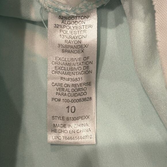 Democracy Women's Ab Technology Skinny Jean Frosted Mint White Size 10 - Picture 7 of 9